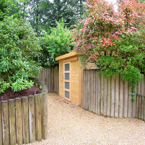 Installation d'un abri de jardin design près de Clisson