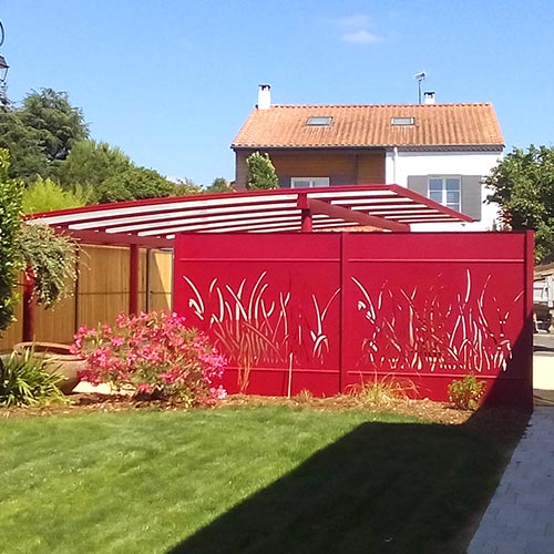 Pose de carport en aluminium à Gétigné