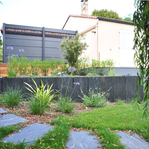 Mise en valeur d&rsquo;une maison à étage_Bretaudeau_Paysagiste_3