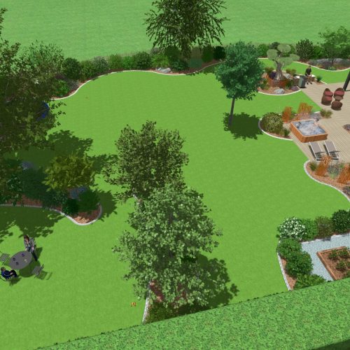 PIVETEAU – aménagement d&rsquo;un parc paysagé_Bretaudeau_Paysagiste