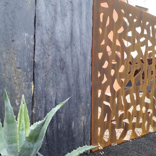 cloture-acier-corten
