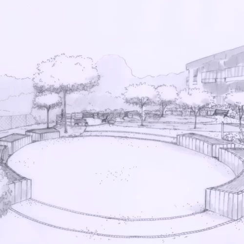 esquisse-jardin-public-banc-bois