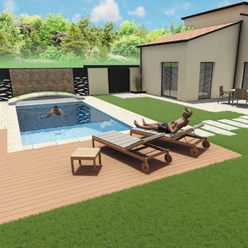 integration-d-un-piscine-dans-un-jardin-clos